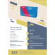 Перчатки ZKS нитриловые M INTRO blue 35 голубые, 50пар