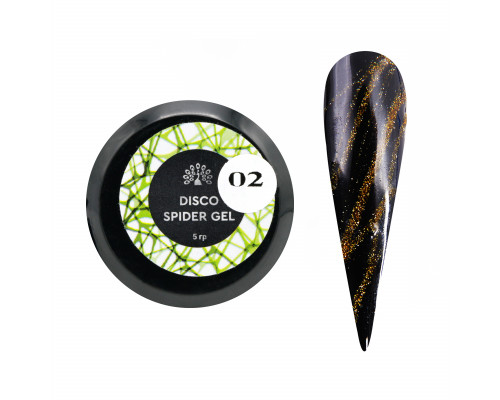 ГЕЛЬ ПАУТИНКА DISCO SPIDER GEL, 5 ГР, 02