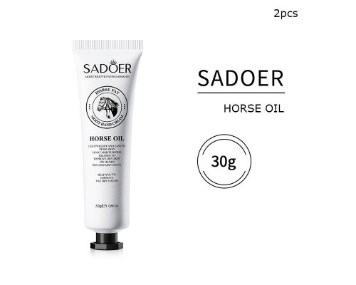 Крем для рук SADOER Horse oil, 30 мл.