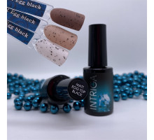 Топ INTRIGA 10мл Egg Matt Top Black матовый черный без лс