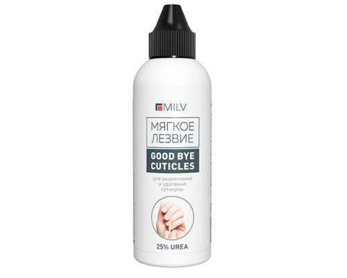 Кератогель с мочевиной «GOOD BYE CUTICLES». 100 мл MILV ДЛЯ РУК