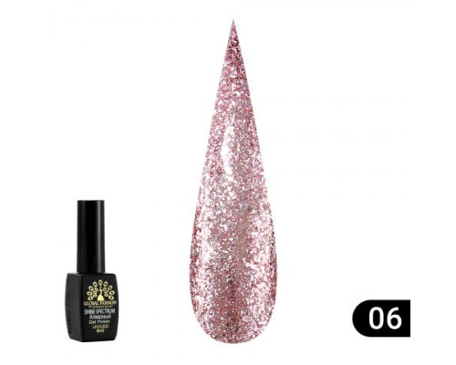Гель-лак 306 (жидкая фольга) Global Fashion 8ml