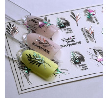 Слайдеры Fashion Nails 3D crystal 029