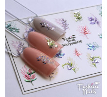Слайдеры Fashion Nails 3D crystal 030