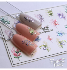 Слайдеры Fashion Nails 3D crystal 030
