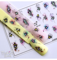 Слайдеры Fashion Nails 3D crystal 041