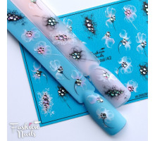 Слайдеры Fashion Nails 3D crystal 042