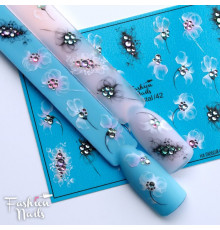 Слайдеры Fashion Nails 3D crystal 042