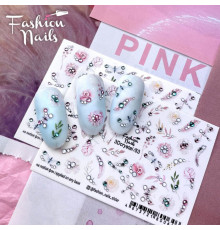 Слайдеры Fashion Nails 3D crystal 051