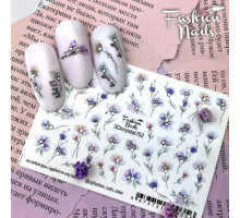 Слайдеры Fashion Nails 3D crystal 052