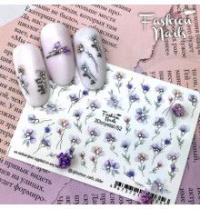 Слайдеры Fashion Nails 3D crystal 052
