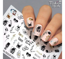 Слайдеры Fashion Nails Galaxy 082