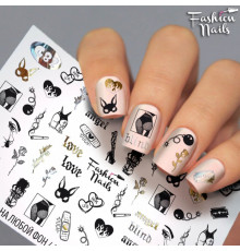 Слайдеры Fashion Nails Galaxy 082