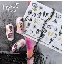 Слайдеры Fashion Nails Galaxy 085