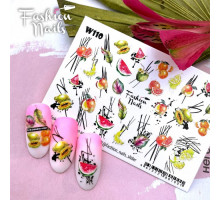 Слайдеры Fashion Nails White 110