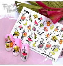 Слайдеры Fashion Nails White 110