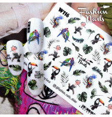 Слайдеры Fashion Nails White 116