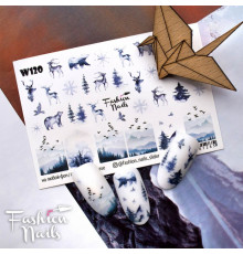 Слайдеры Fashion Nails White 120