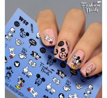 Слайдеры Fashion Nails White 058
