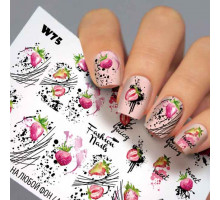 Слайдеры Fashion Nails White 075