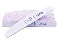 Пилка OPI 120/150 полумесяц, износостойкая (1шт)