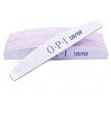 Пилка OPI 120/150 полумесяц, износостойкая (1шт)