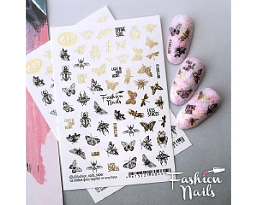 Слайдеры Fashion Nails Galaxy 089