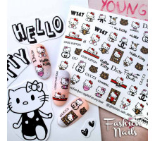 Слайдеры Fashion Nails White 147