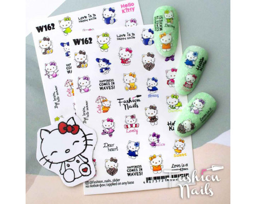 Слайдеры Fashion Nails White 162