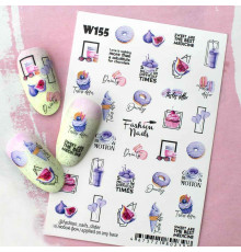Слайдеры Fashion Nails White 155
