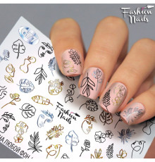 Слайдеры Fashion Nails Galaxy 077