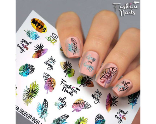 Слайдеры Fashion Nails Metallic 275