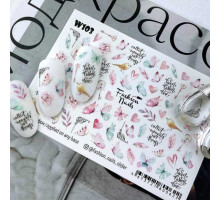 Слайдеры Fashion Nails White 103