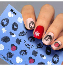 Слайдеры Fashion Nails White 046