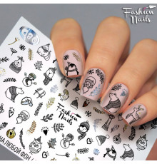 Слайдеры Fashion Nails Galaxy 080