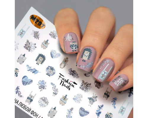 Слайдеры Fashion Nails Metallic 287