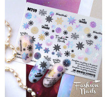 Слайдеры Fashion Nails Metallic 310
