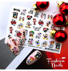 Слайдеры Fashion Nails White 136