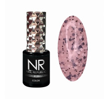 NR-710 Гель-лак Stone crumb, Медный персик (10 мл)