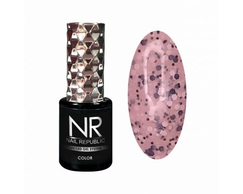 NR-710 Гель-лак Stone crumb, Медный персик (10 мл)