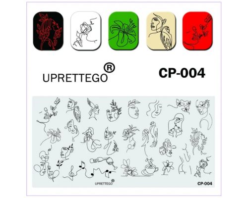 Пластина для стемпинга CP-004