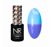 NR Гель-лак THERMO COLOR 602, Фиолетовый-голубой (10 мл)