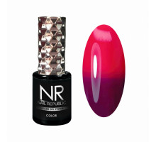 NR Гель-лак THERMO COLOR 604, Сливовый-розовый (10 мл)