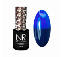 NR Гель-лак THERMO COLOR 608, Лазурный-синий (10 мл)