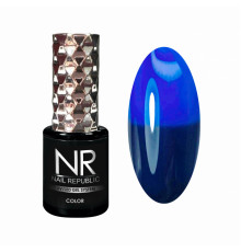 NR Гель-лак THERMO COLOR 608, Лазурный-синий (10 мл)