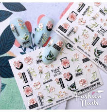 Слайдеры Fashion Nails 3D 173