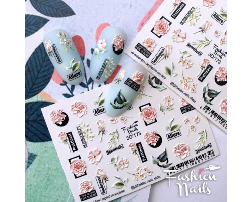 Слайдеры Fashion Nails 3D 173