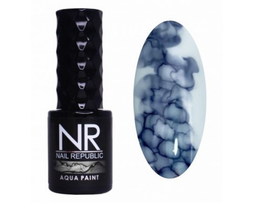 NR Краска для акварельной росписи AQUA PAINT 08, Черный