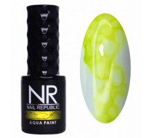 NR Краска для акварельной росписи AQUA PAINT 13, Желтый неон