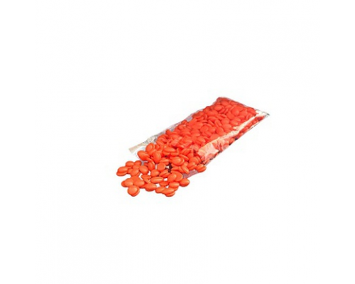 Воск горячий (пленочный) ITALWAX Top Line Coral (Коралл) гранулы 100г
